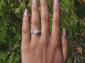Youtube Video of Round Cut Lab Grown Diamond Wedding Ring