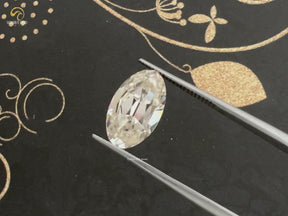 Old Mine Oval Moissanite Loose Stone