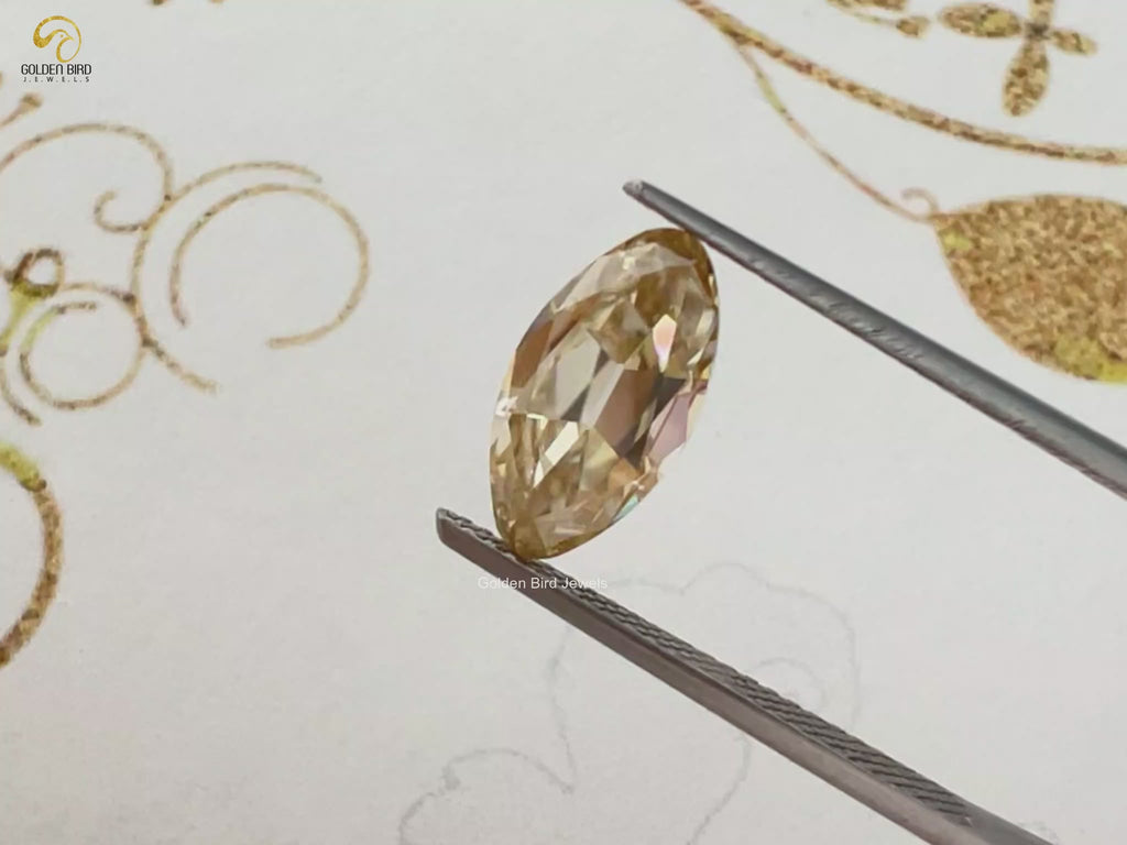 You tube Video Of Old Mine Moval Loose Moissanite