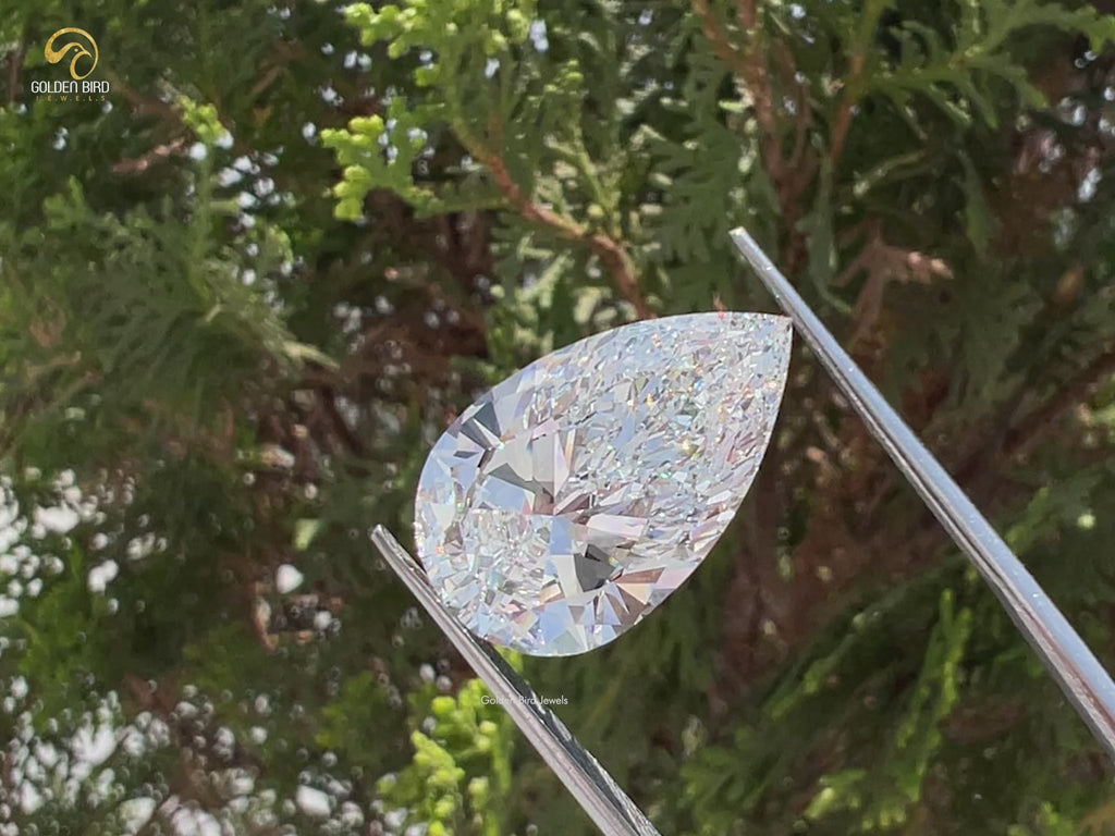 You tube Video Of IGI Certified Pear Cut Loose Lab Diamond