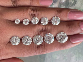 Round Cut Lab Grown Loose Diamond