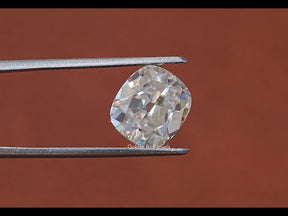 YouTube Video Of Old Mine Cushion Cut Loose Moissanite