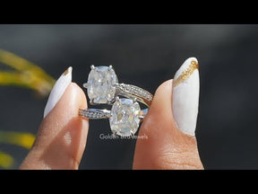 YouTube Video Of Old Mine Cushion Cut Moissanite Ring