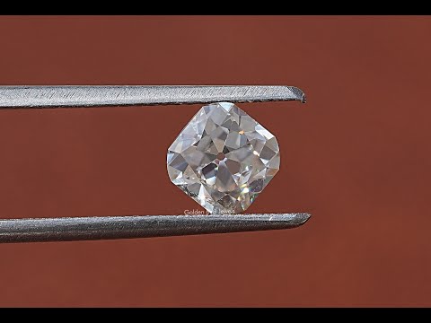 YouTube Video Of Old Mine Cushion Cut Loose Stone 