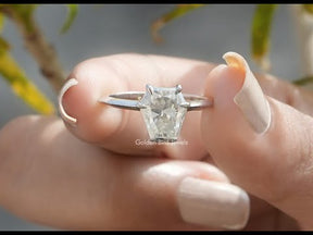 YouTube Video Of Calf's Head Moissanite Solitaire Ring