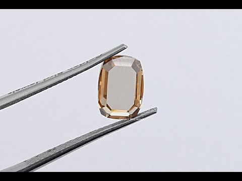 YouTube Video Of Portrait Cut Cushion Loose Moissanite