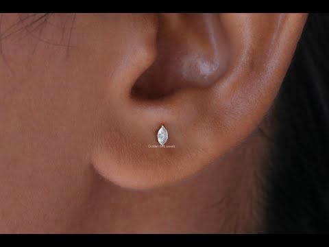 YouTube Video Of Marquise Cut Diamond Earrings
