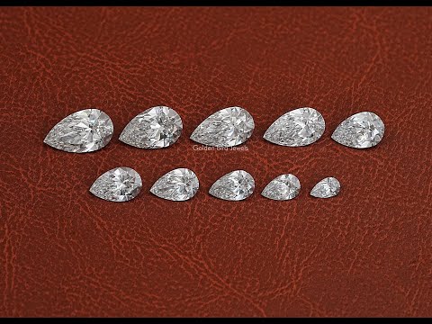 Youtube Videao Of Pear Cut Lab Grown Diamond