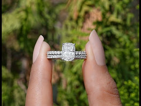 YouTube Video Of  Cushion Cut Lab Grown Diamond Ring