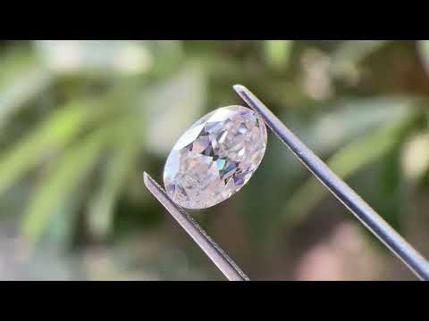 You tube Video Of Old Mine Oval Loose Moissanite
