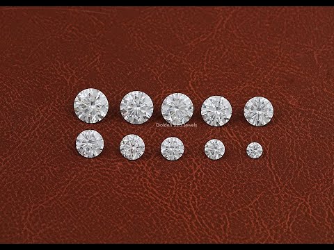 You Tube Videao Of Round Cut Lab Grown Loose Diamond
