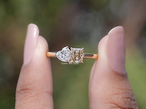 You tube Video of Moissanite Halo Engagement Ring
