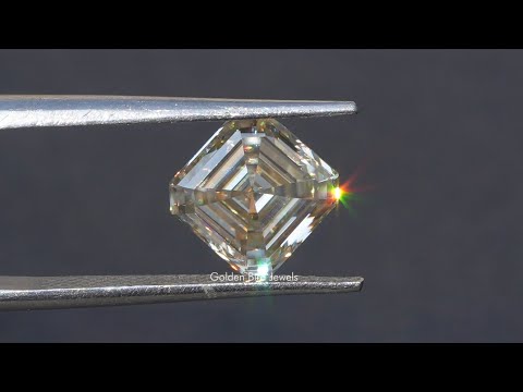 YouTube Video Of Asscher Cut Loose Moissanite