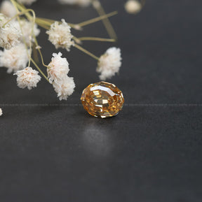 Oval Cut Loose Moissanite Stone in Attractive Look 