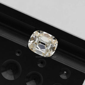View Of Moissanite Cushion Cut Loose Stone