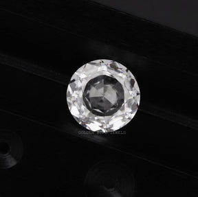 Moissanite Rose Cut Round Loose Stone