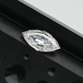 Close View Of Step Cut Marquise Cut Loose