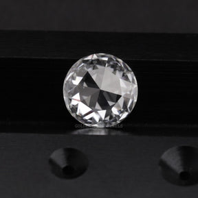 View Of Colorless Round Cut Loose Moissanite