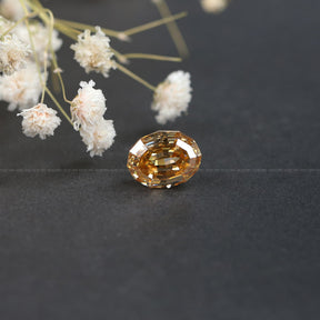 View Of Moissanite Oval Cut Loose